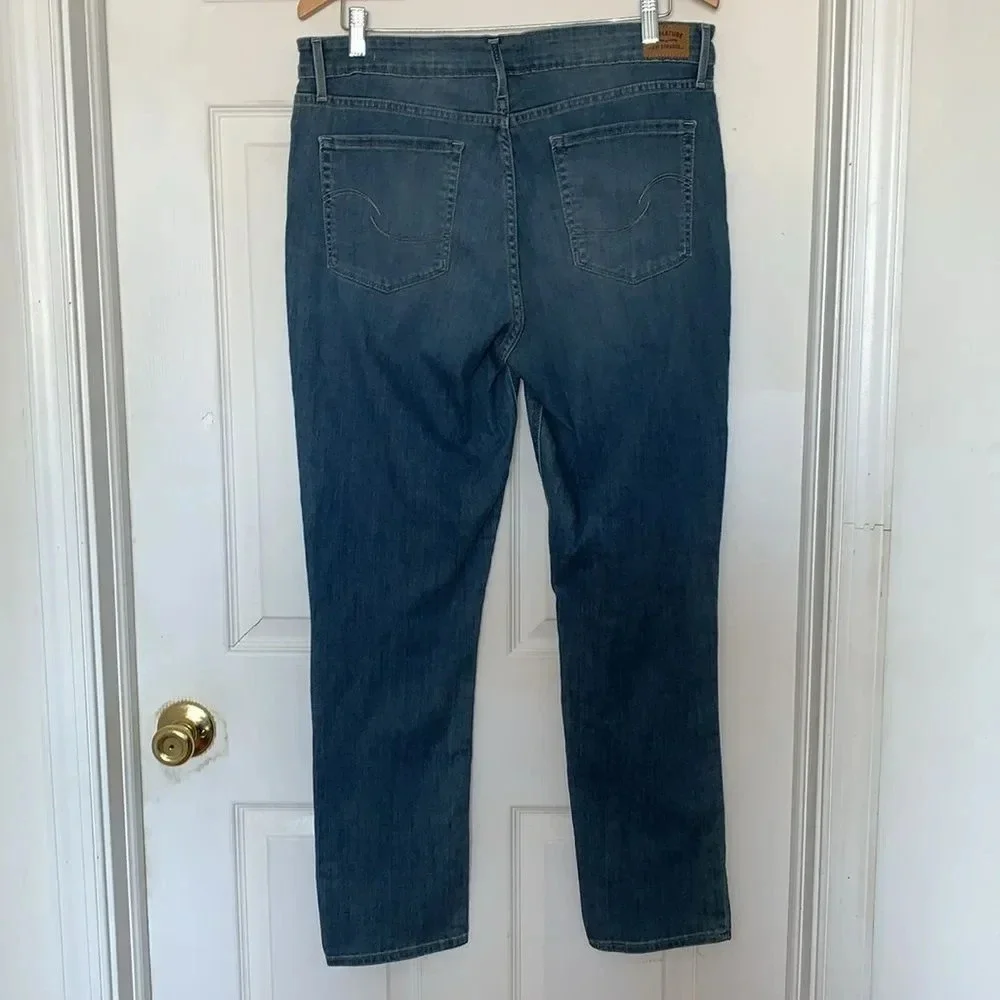 Levi’s Signature Mid Rise Slim Jeans Blue Size 33